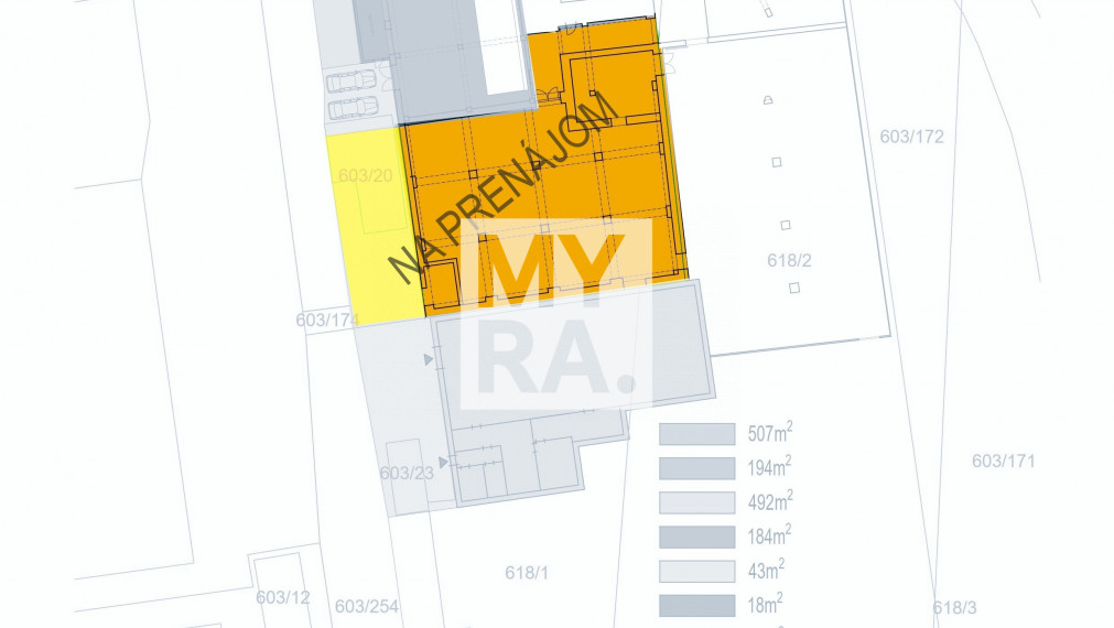 Výrobno/skladovací priestor na prenájom 549 m2 – Petrovianska ulica, Prešov