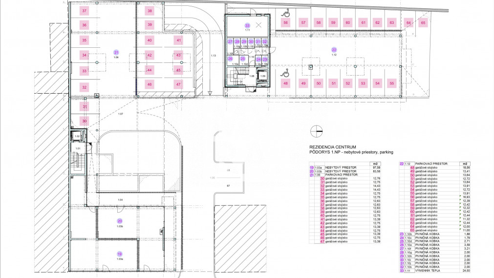 Nebytový priestor v Rezidencii Centrum č. 19