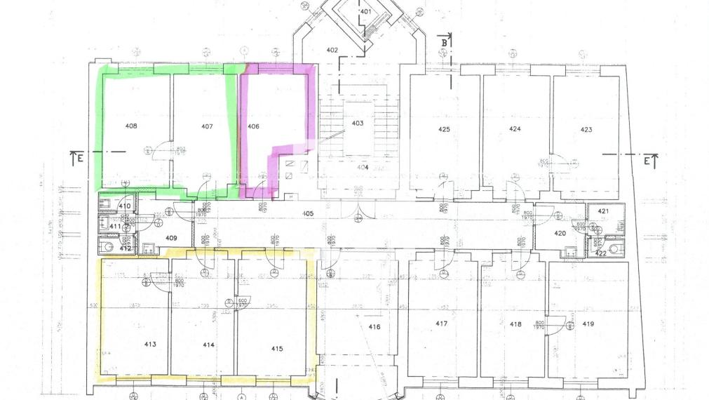 Prenájom 2 kancelárií v budove CONOX na Garbiarskej 5