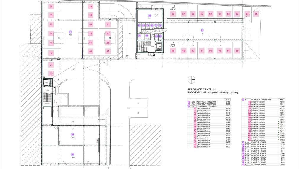 Posledný nebytový priestor, novostavba, Košice - centrum, 97,4  m2, parkovanie
