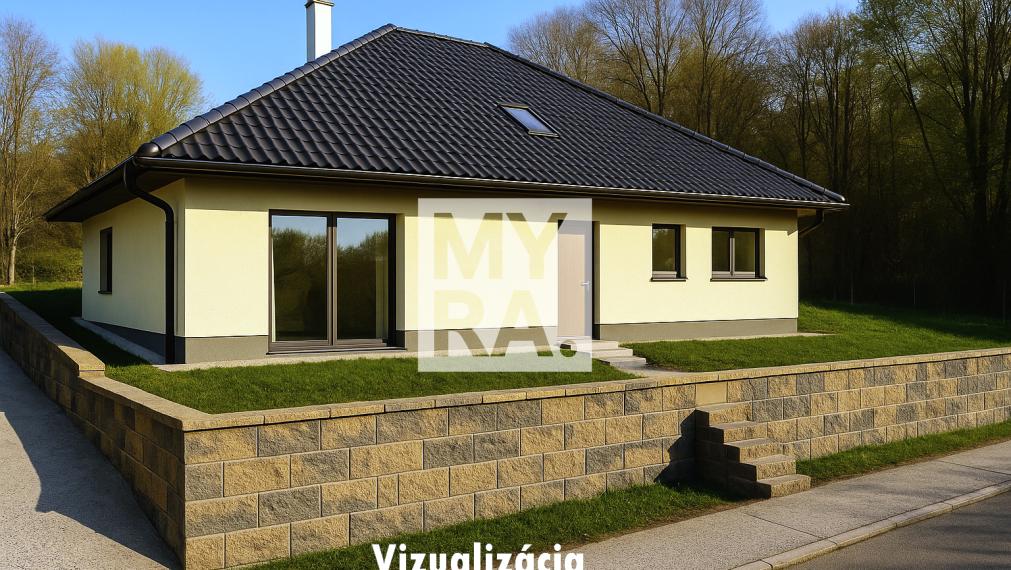 Novostavba 4-izbového bungalovu – ul. Kvetná, Prešov