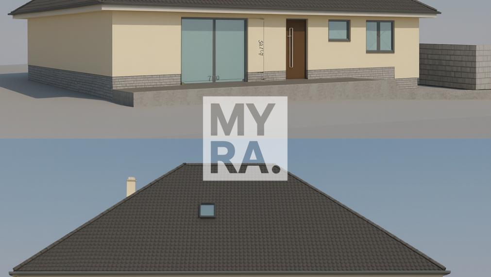 Novostavba 4-izbového bungalovu – ul. Kvetná, Prešov