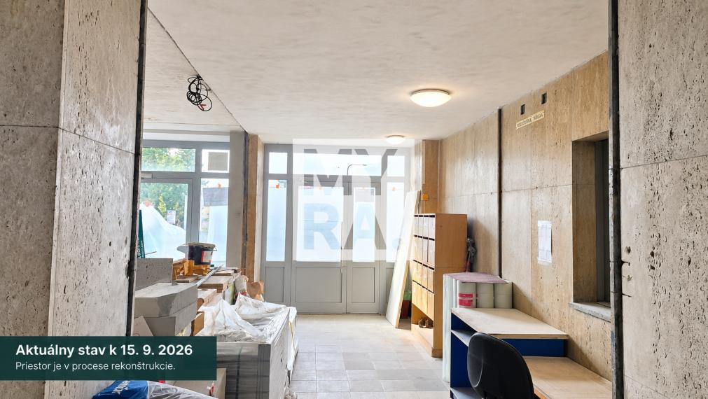 Kancelársky priestor 56 m²  – pri autobusovej stanici v Prešove