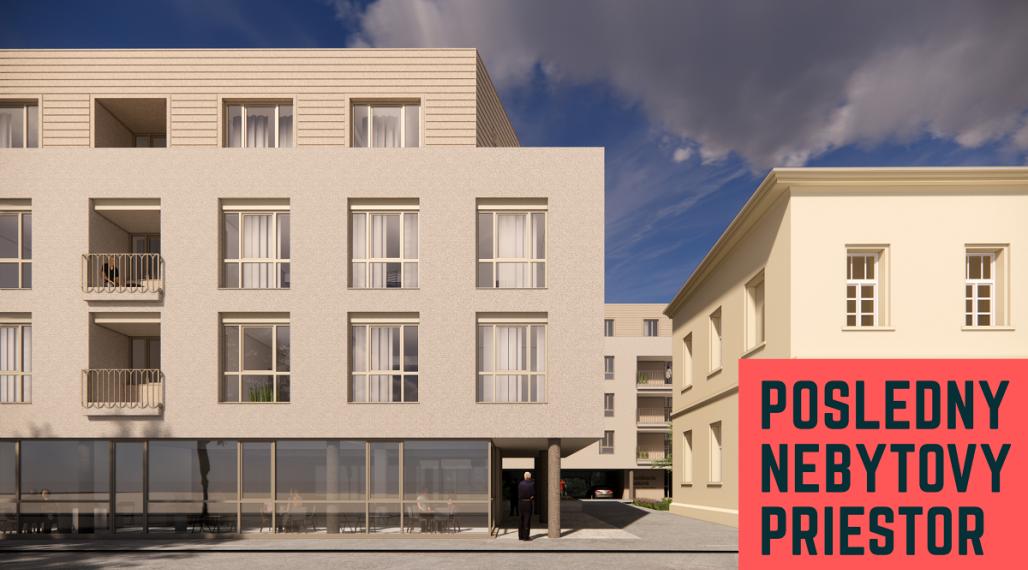 Posledný nebytový priestor, novostavba, Košice - centrum, 97,4  m2, parkovanie